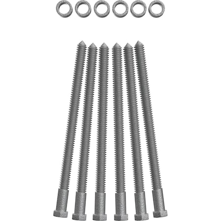 Ekena Millwork Premium 1/2" Barn Door Flat Track Extension Hardware for 1 3/8" Door, PC Chrome GB60013ECR